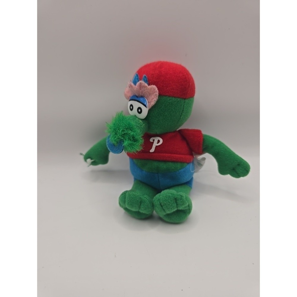 6" Phillies PHRED Bean Bag Mascot Phanatic Philadelphia Phillies Plush MLB SGA